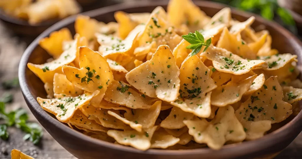 Pasta chips Step-by-Step Instructions