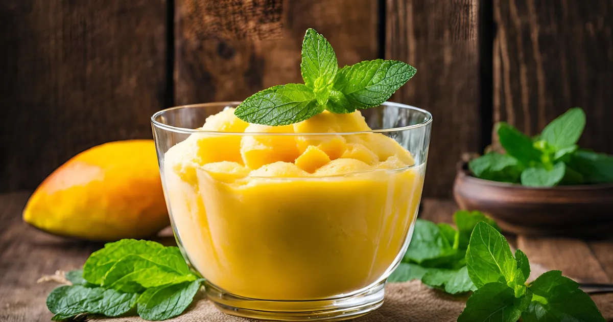 Mango Sorbet