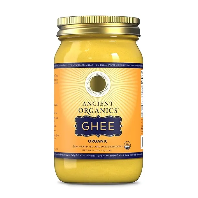 Organic Grass Fed Ghee Butter