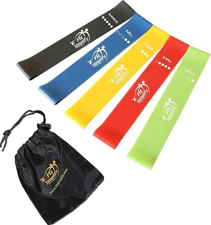 Resistance Bands:Fit Simplify Resistance Loop Exercise Bands